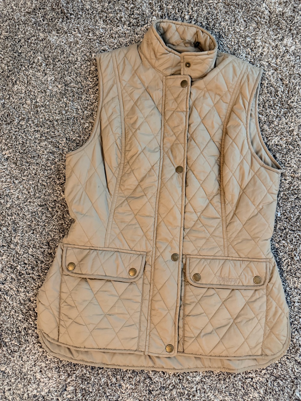Barbour quilted women’s vest 8